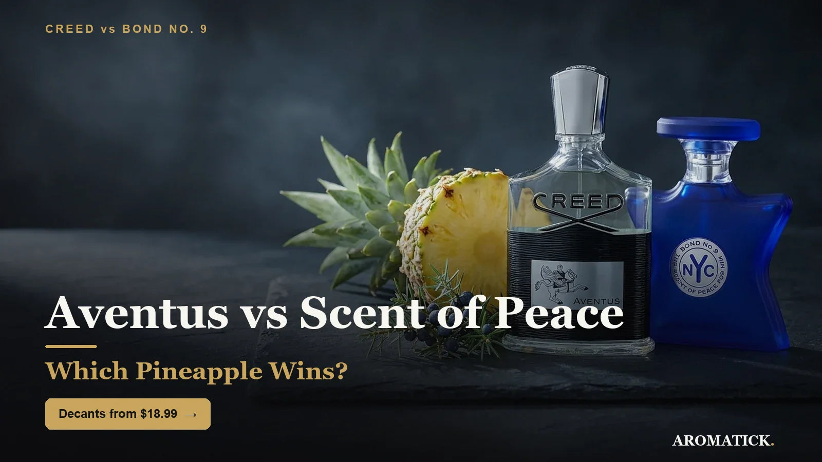 Creed Aventus vs Bond No. 9 Scent of Peace for Him 2026, Aromatick