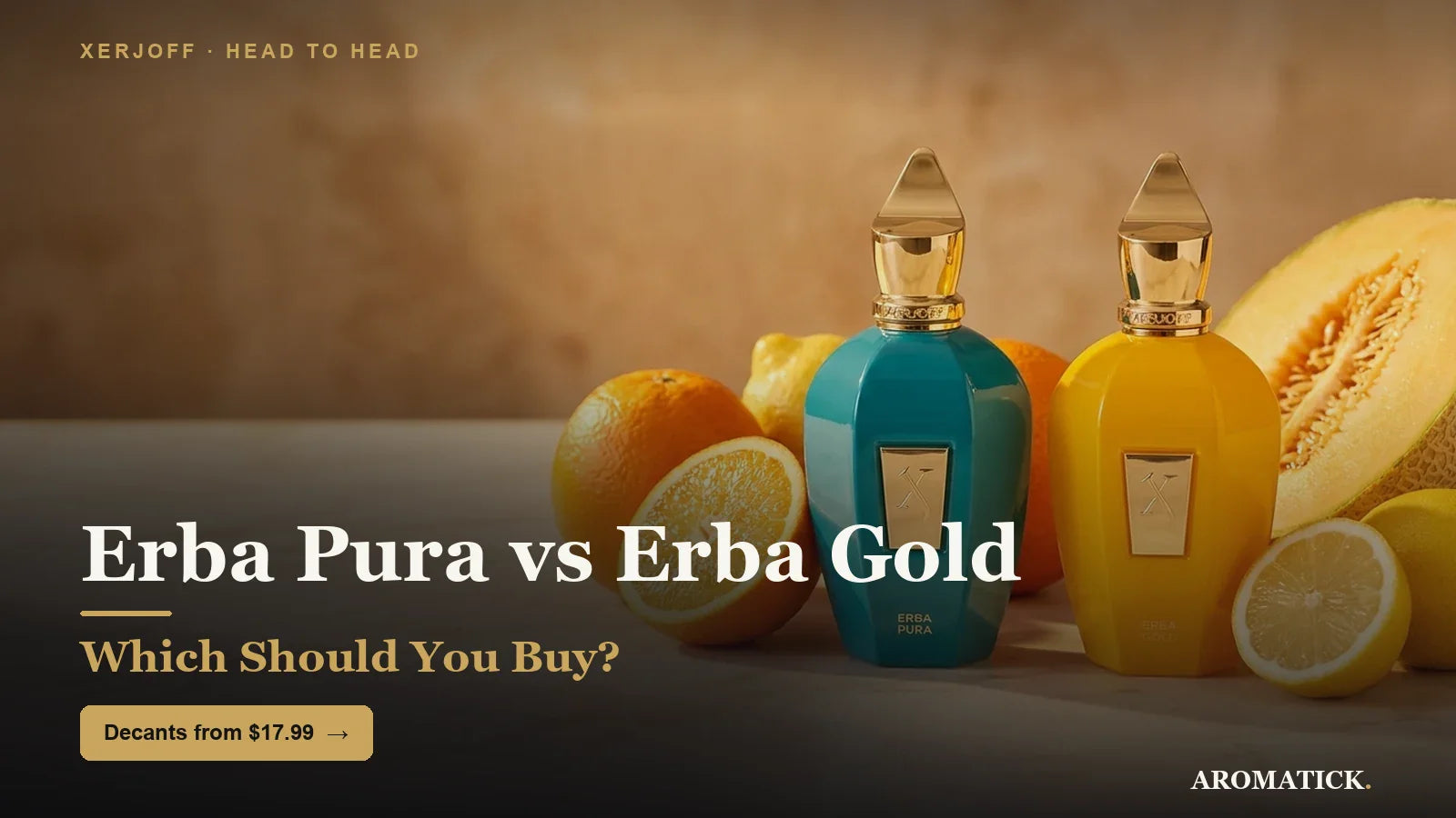 Xerjoff Erba Pura vs Erba Gold 2026 - which to buy, Aromatick
