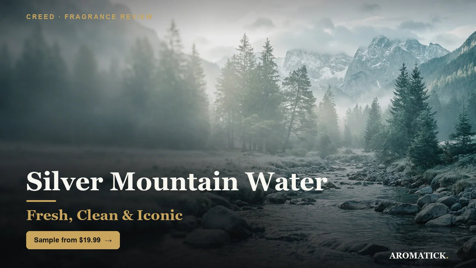 Creed Silver Mountain Water review 2026 - fresh clean iconic, Aromatick