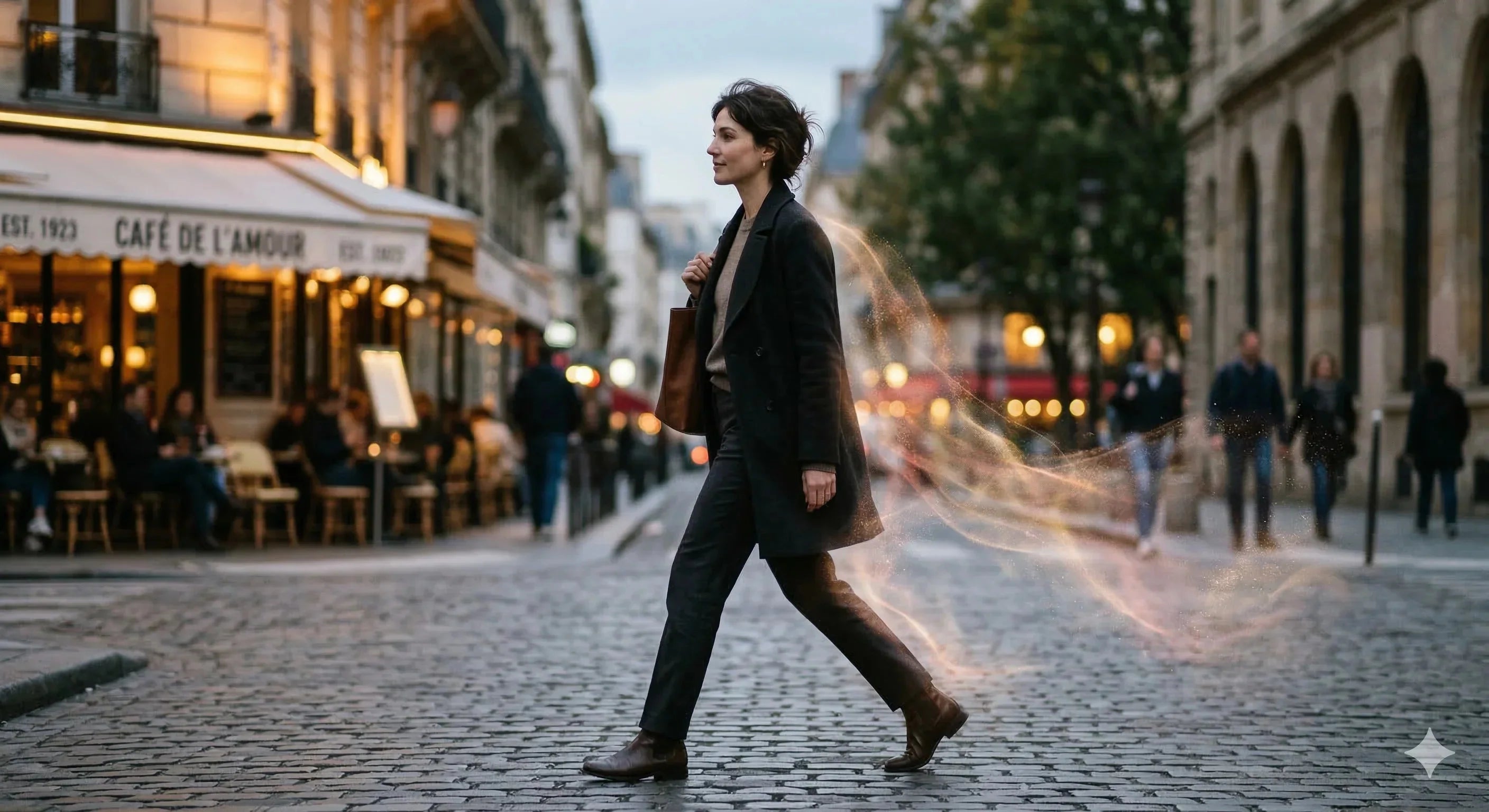 what is sillage in perfume? scent trail visualized