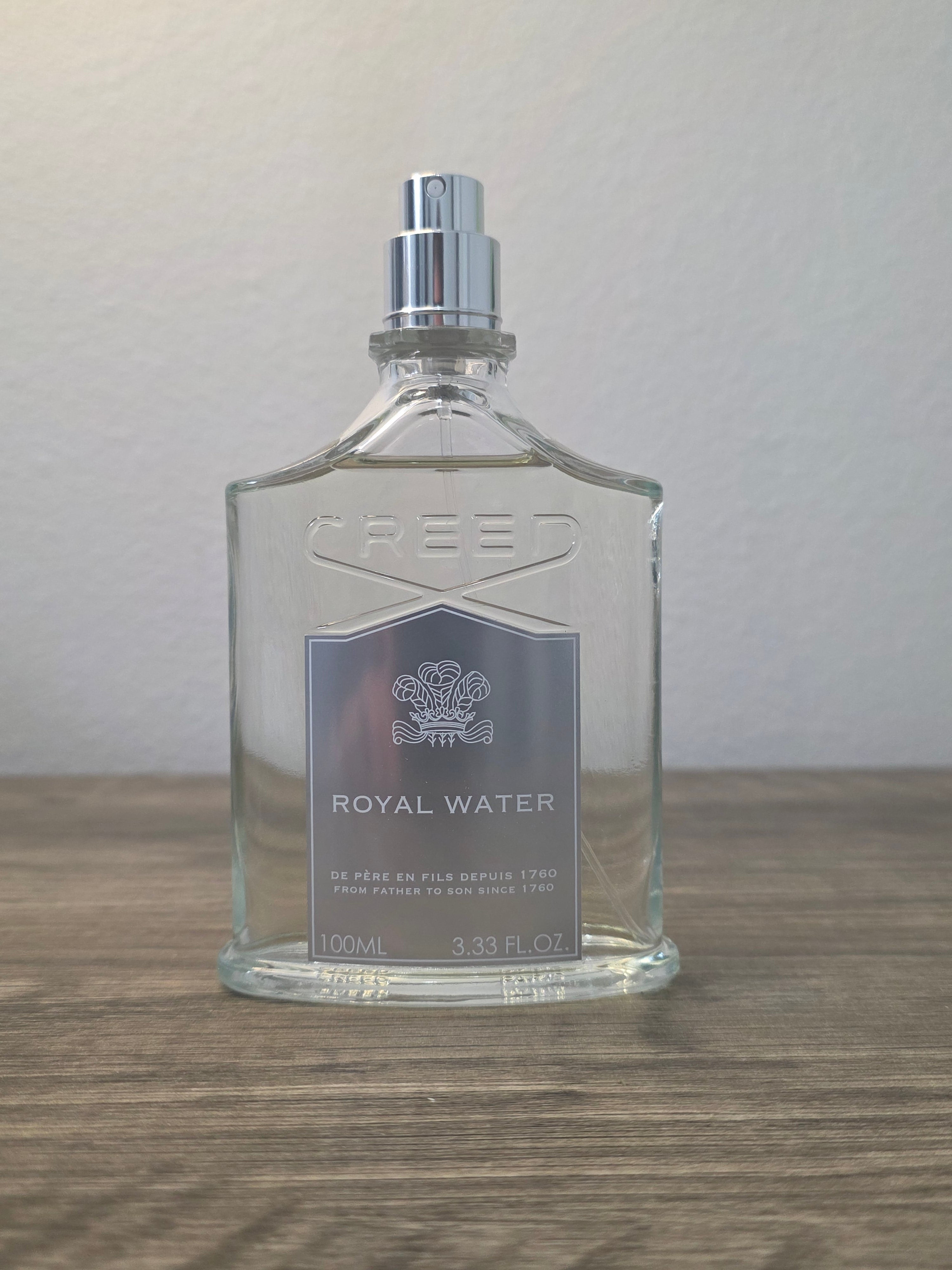 Royal Water Sample Creed