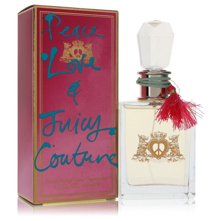 Peace Love & Juicy Couture by Juicy Couture Eau De Parfum Spray 3.4 oz (Women) Juicy Couture