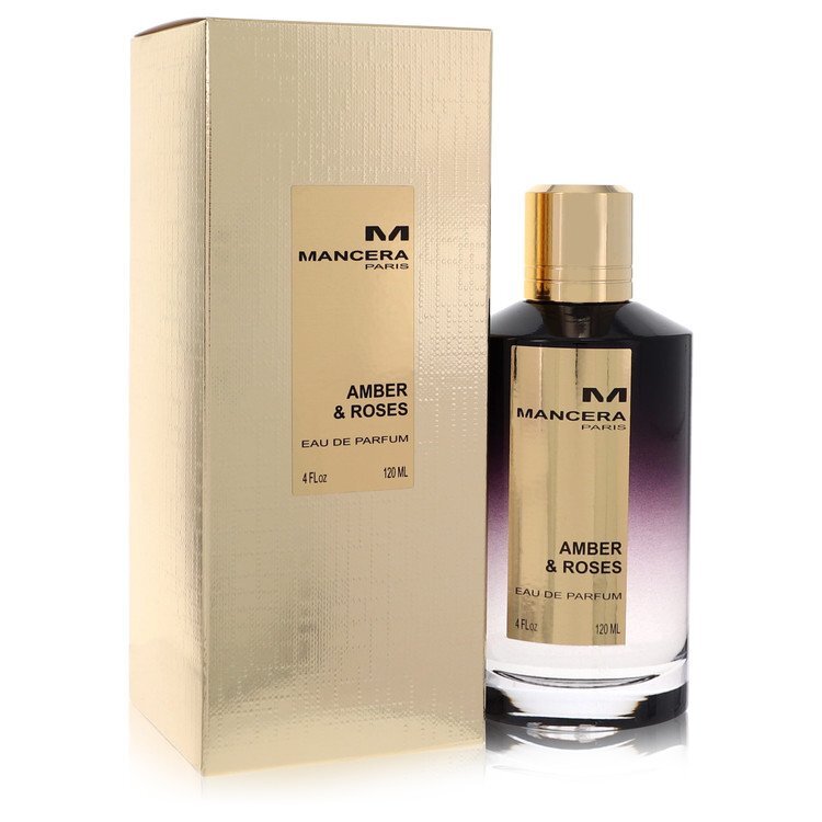 Mancera Amber & Roses by Mancera Eau De Parfum Spray (Unisex) 4 oz (Women) Mancera