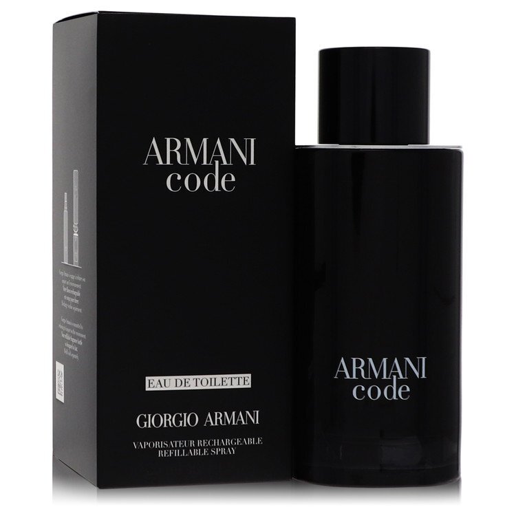 Armani Code by Giorgio Armani Eau De Toilette Spray Refillable 4.2 oz (Men) Giorgio Armani