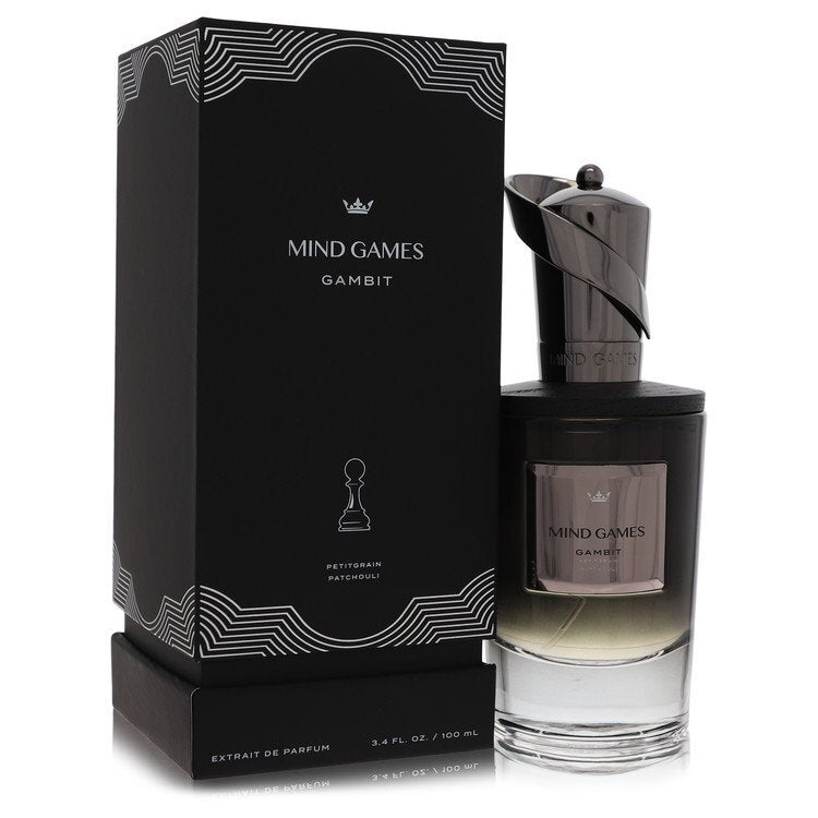 Mind Games Gambit by Mind Games Extrait De Parfum Spray (Unisex) 3.4 oz (Men) Mind Games