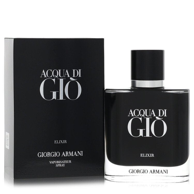 Acqua Di Gio Elixir by Giorgio Armani Parfum Spray 1.6 oz (Men) Giorgio Armani