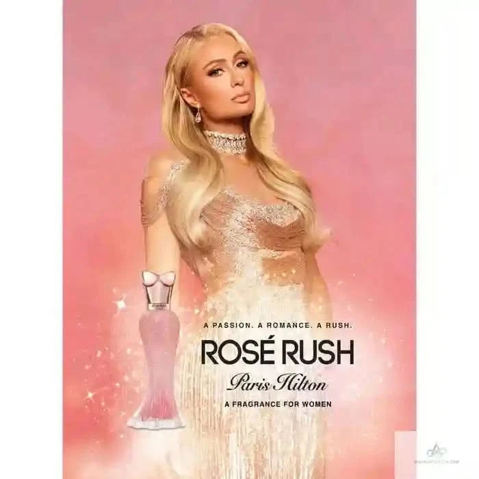 Paris Hilton Rosé Rush EDP Tester | Women's Perfume 3.4 Oz - Aromatick