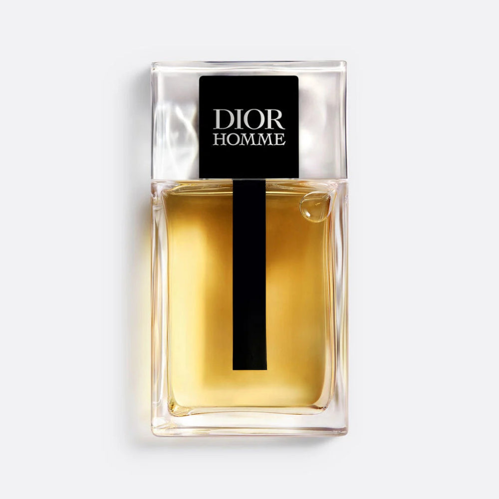 Dior Homme perfume bottle on a white background