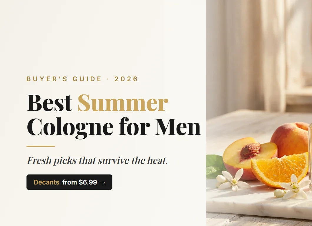 Best summer cologne for men 2026 — fresh citrus and aquatic picks, decants from $6.99