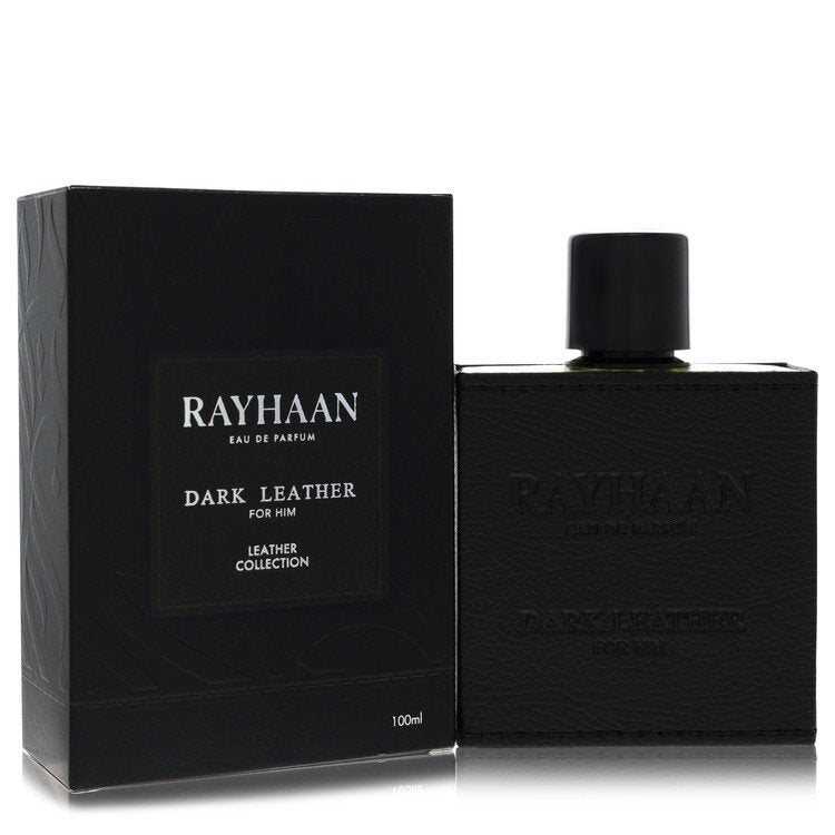 Rayhaan Dark Leather by Rayhaan Eau De Parfum Spray 3.38 oz (Men) Rayhaan