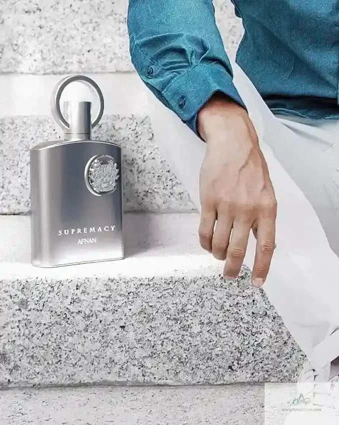Afnan Supremacy Silver EDP 3.4 oz | Men's Cologne - Aromatick