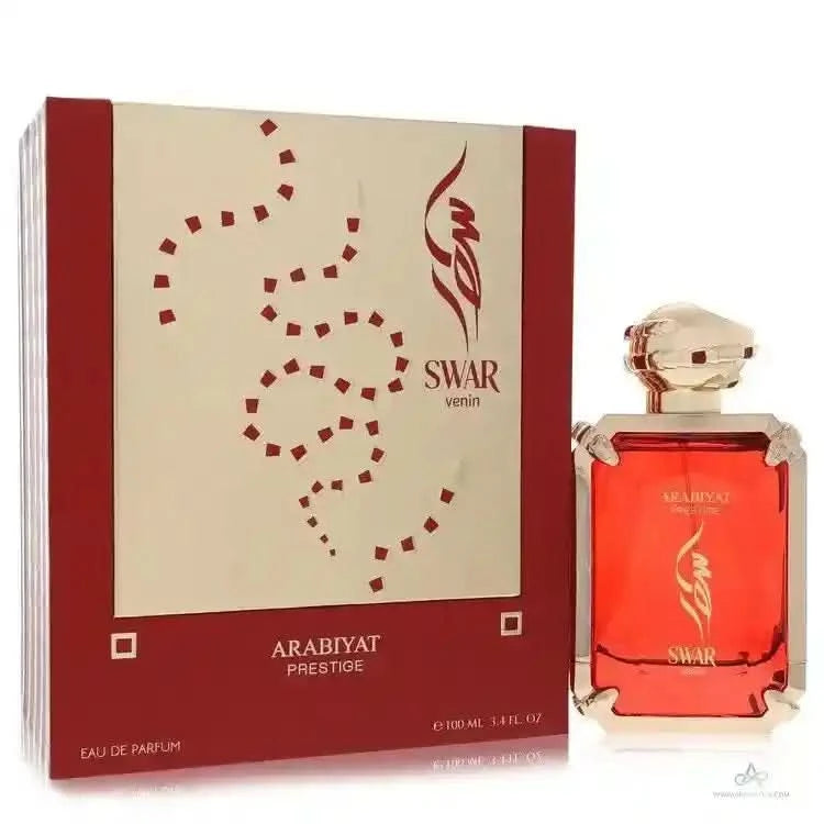 Swar Arabian Perfume bottle and packaging on a white background