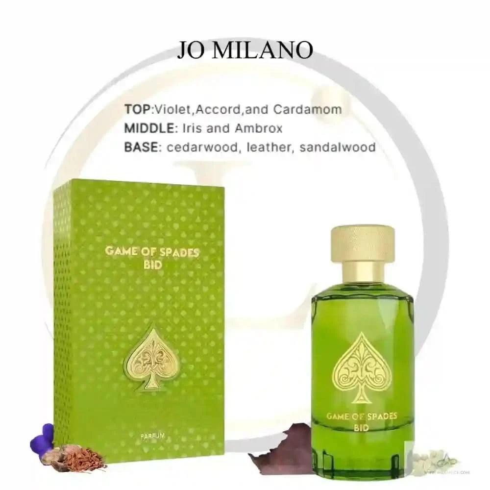 Jo Milano Game Of Spades Bid EDP | Men's Cologne - Aromatick