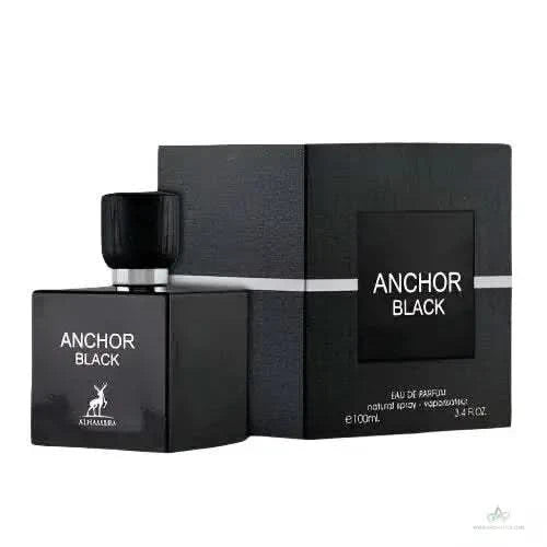 MA Anchor Black EDP | Spices, Cedar & Leather Men's Cologne Maison Alhambra