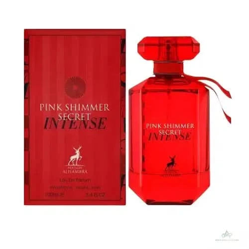 MA Pink Shimmer Secret Intense EDP | Cherry, Vanilla & Rose Maison Alhambra