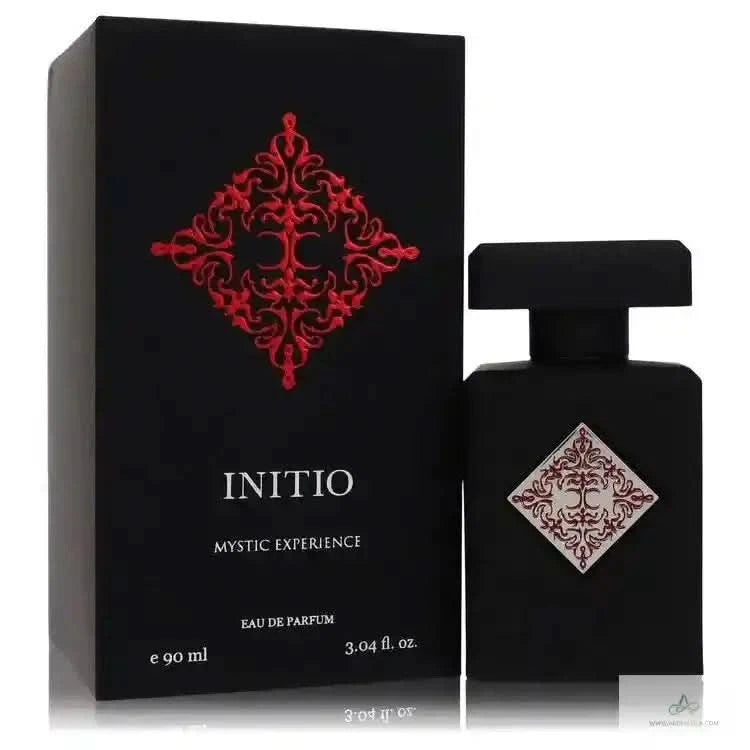 Initio Mystic Experience EDP 90ml with box, a luxurious unisex niche perfume featuring oriental spicy notes. Ideal for fragrance collectors.