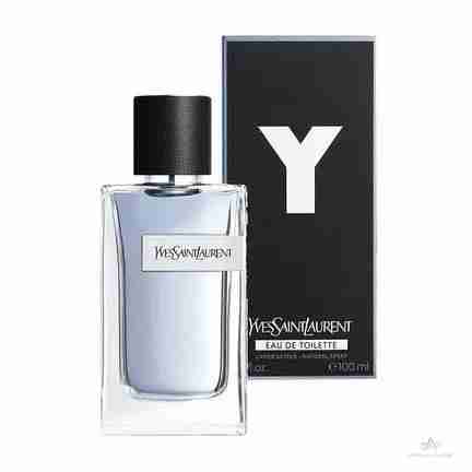 YSL Eau de Toilette bottle and packaging on a white background