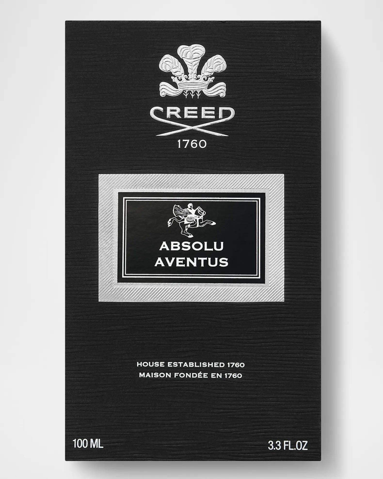 Creed Absolu Aventus perfume packaging on a white background