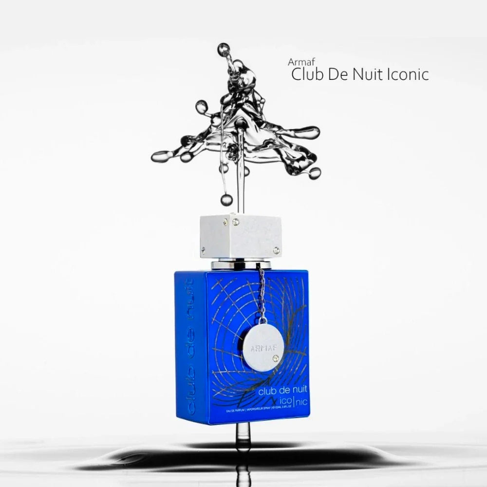 armaf club de nuit iconic abstract blue bottle