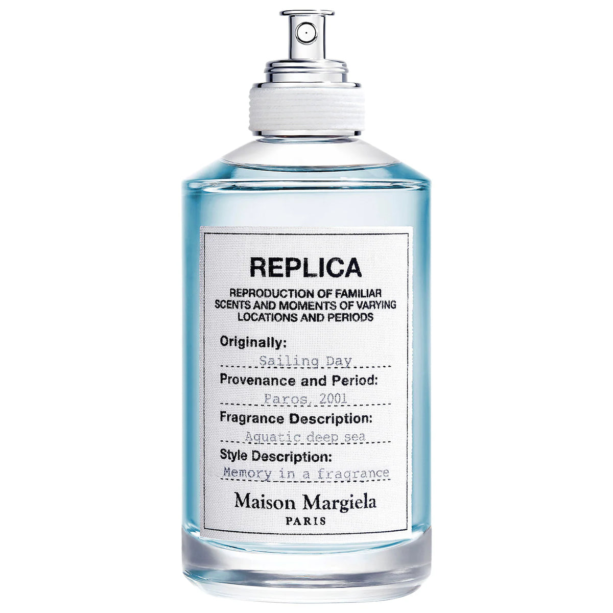 Maison Margiela Replica Sailing Day EDT | Seaweed Ambergris Marine