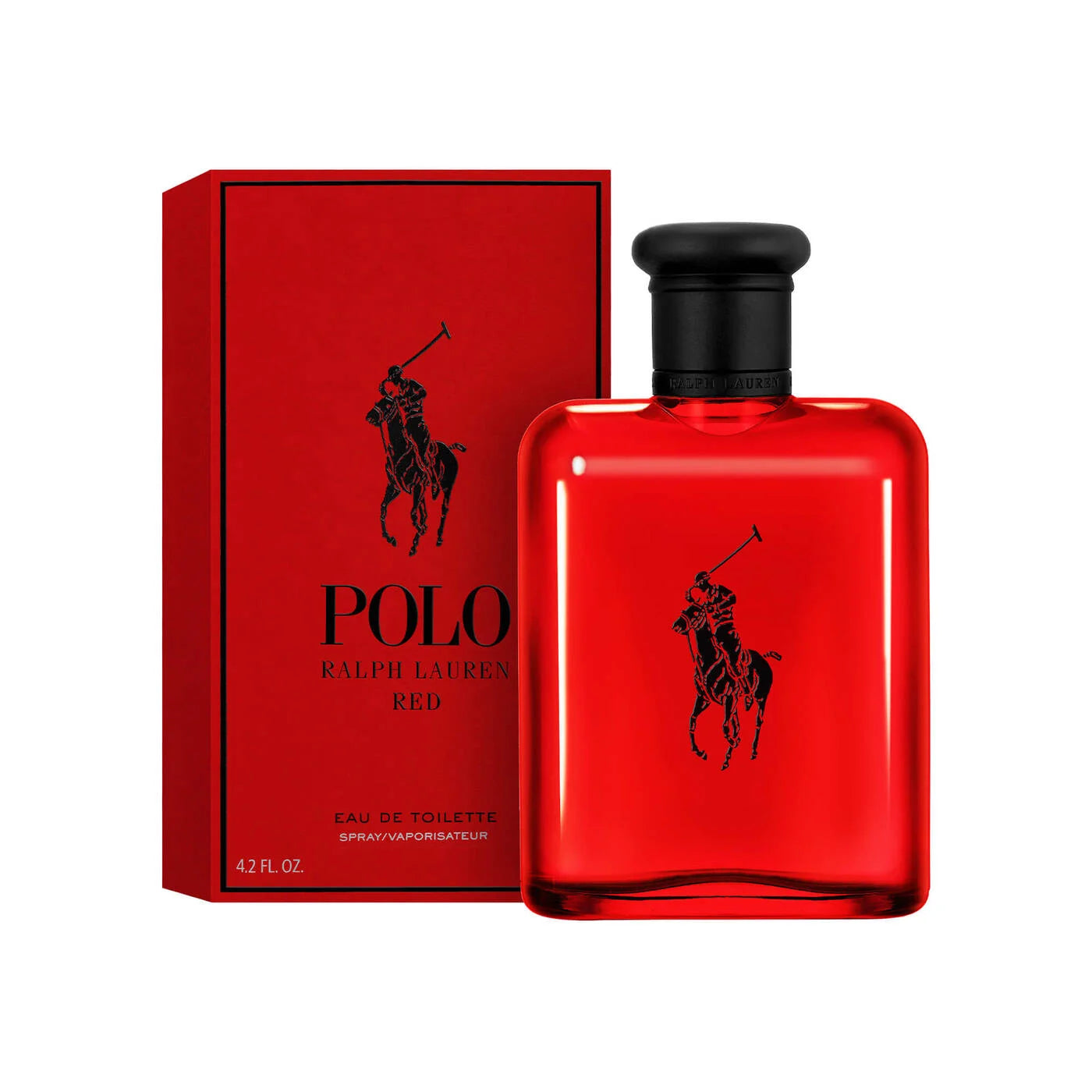 Polo Red by Ralph Lauren authentic designer fragrance eau de toilette 125ml bottle with box
