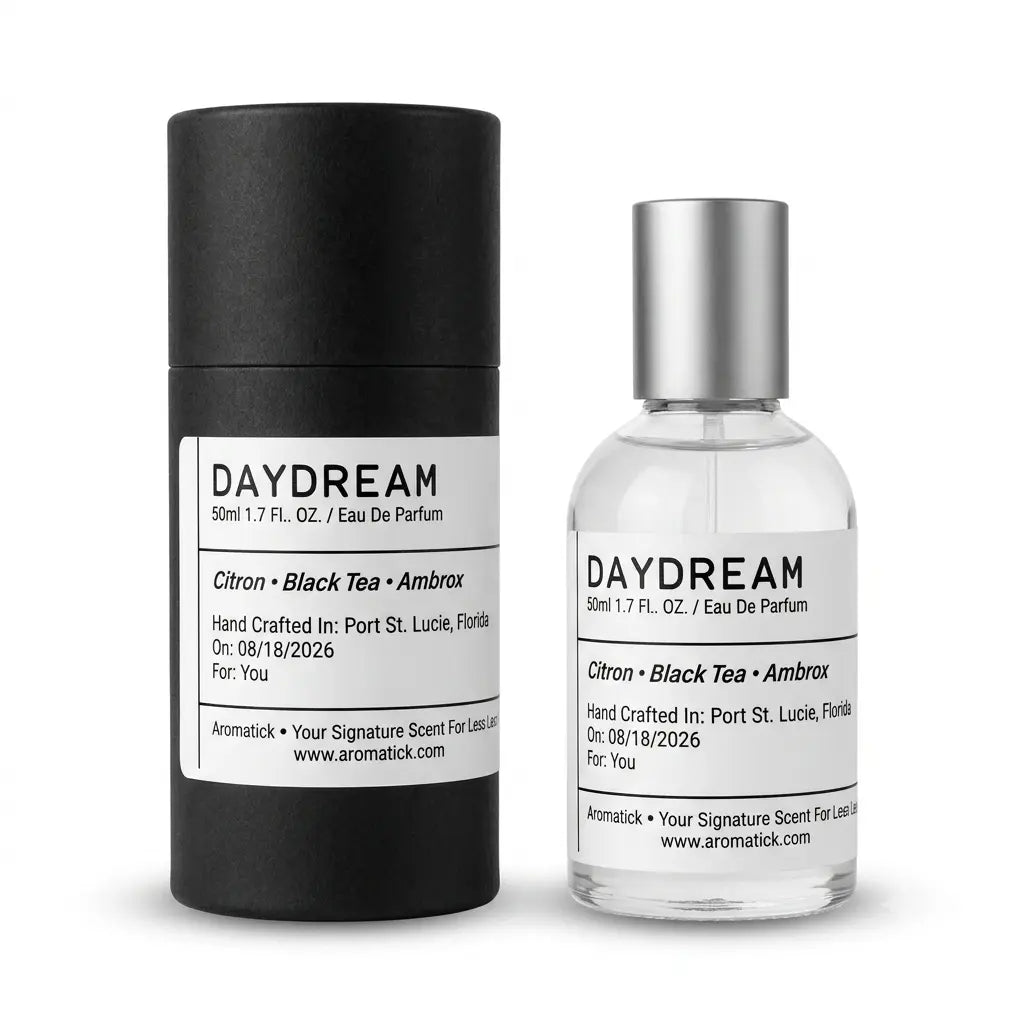 Daydream eau de parfum gift set with 50ml bottle and matte black packaging tube